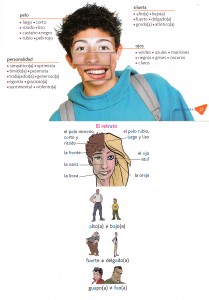 para describirse cara